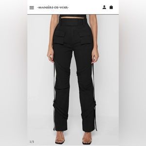 Maniere De Voir Carpenter Cargo Trousers NWT